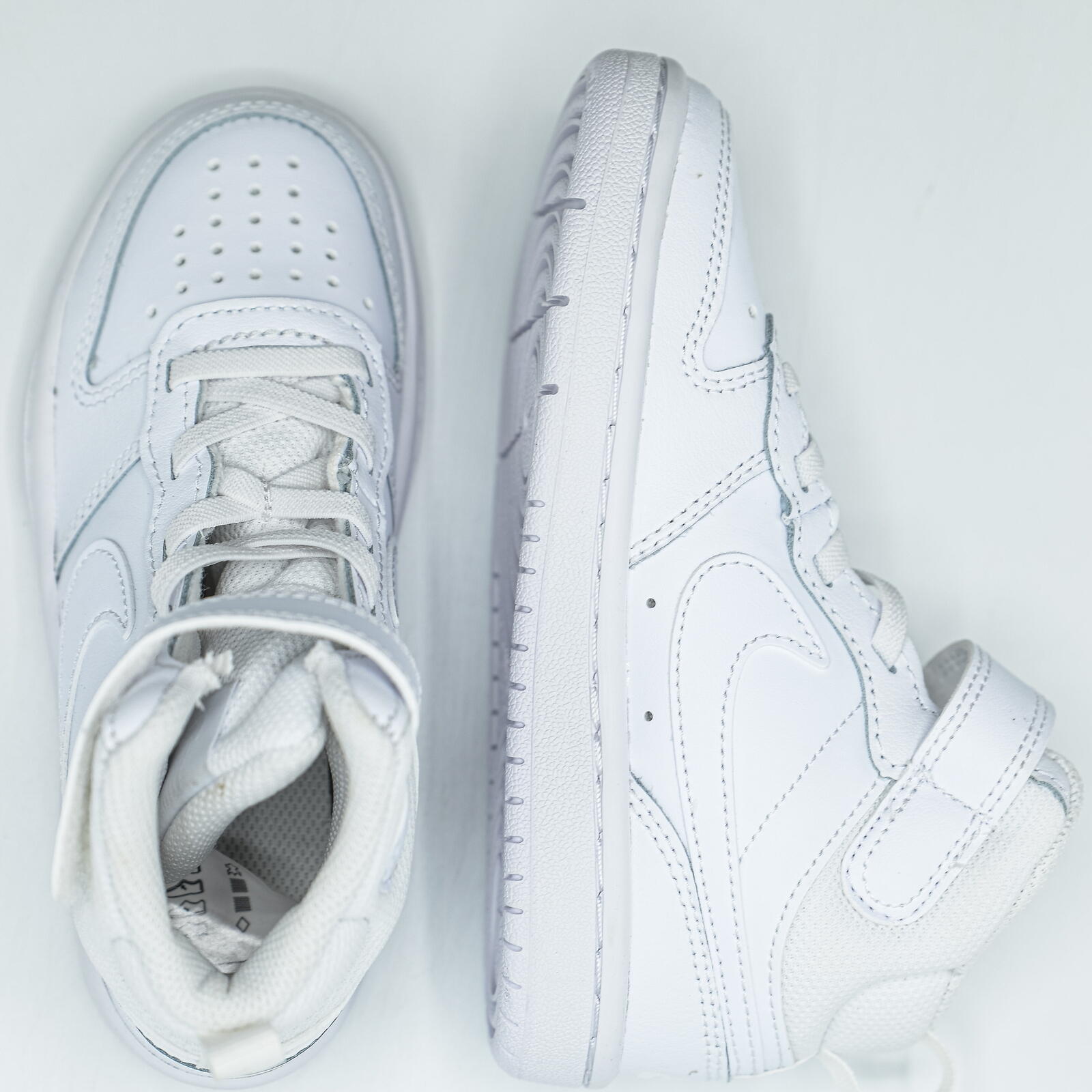 Nike Court Borough Mid 2 (PSV), Blanc 2/7