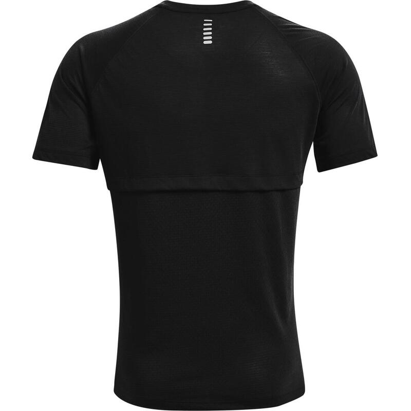 Camiseta de manga corta Under Armour Streaker SS, Negro, Hombres