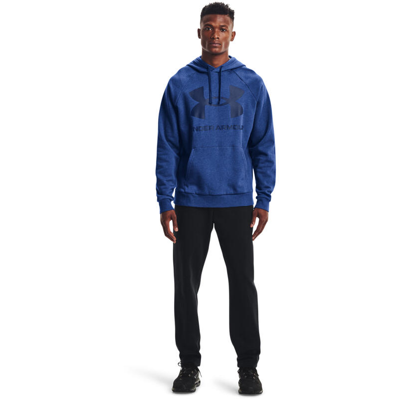 Under Armour Rival Fleece Big Logo, Azul