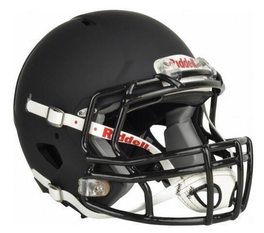 Riddell Victor-i Casques pour jeunes High Gl L/XL Ultra Flat Black