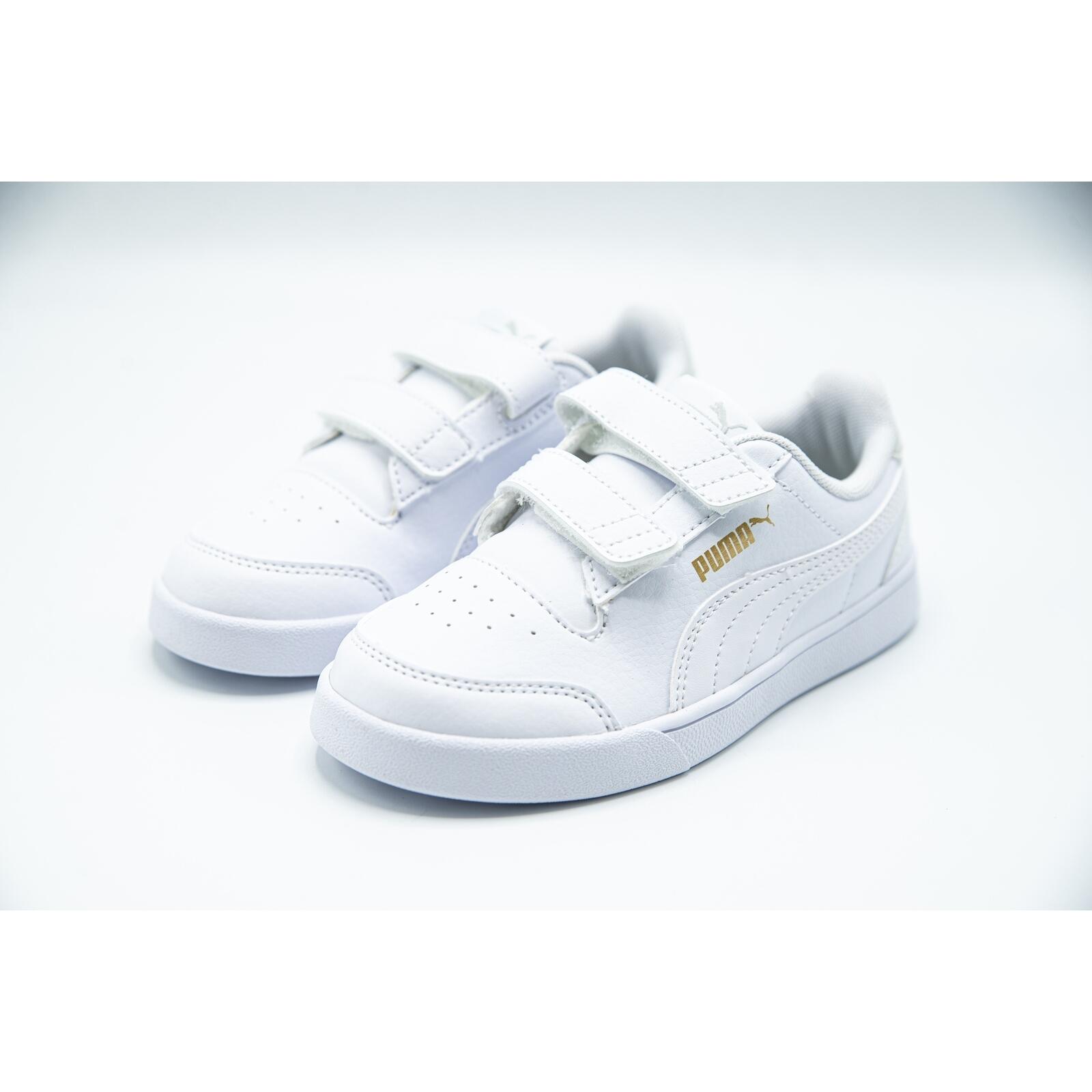 Baskets Puma Shuffle V Ps, Blanc, Enfants 3/7