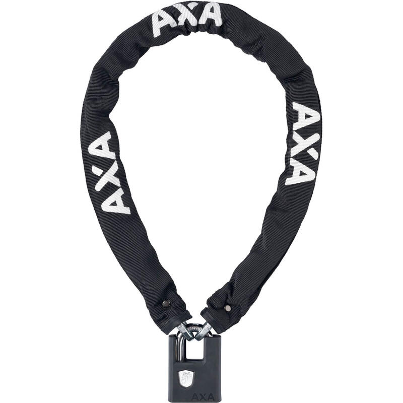 AXA Clinch+ Kettenschloss 105cm Schwarz