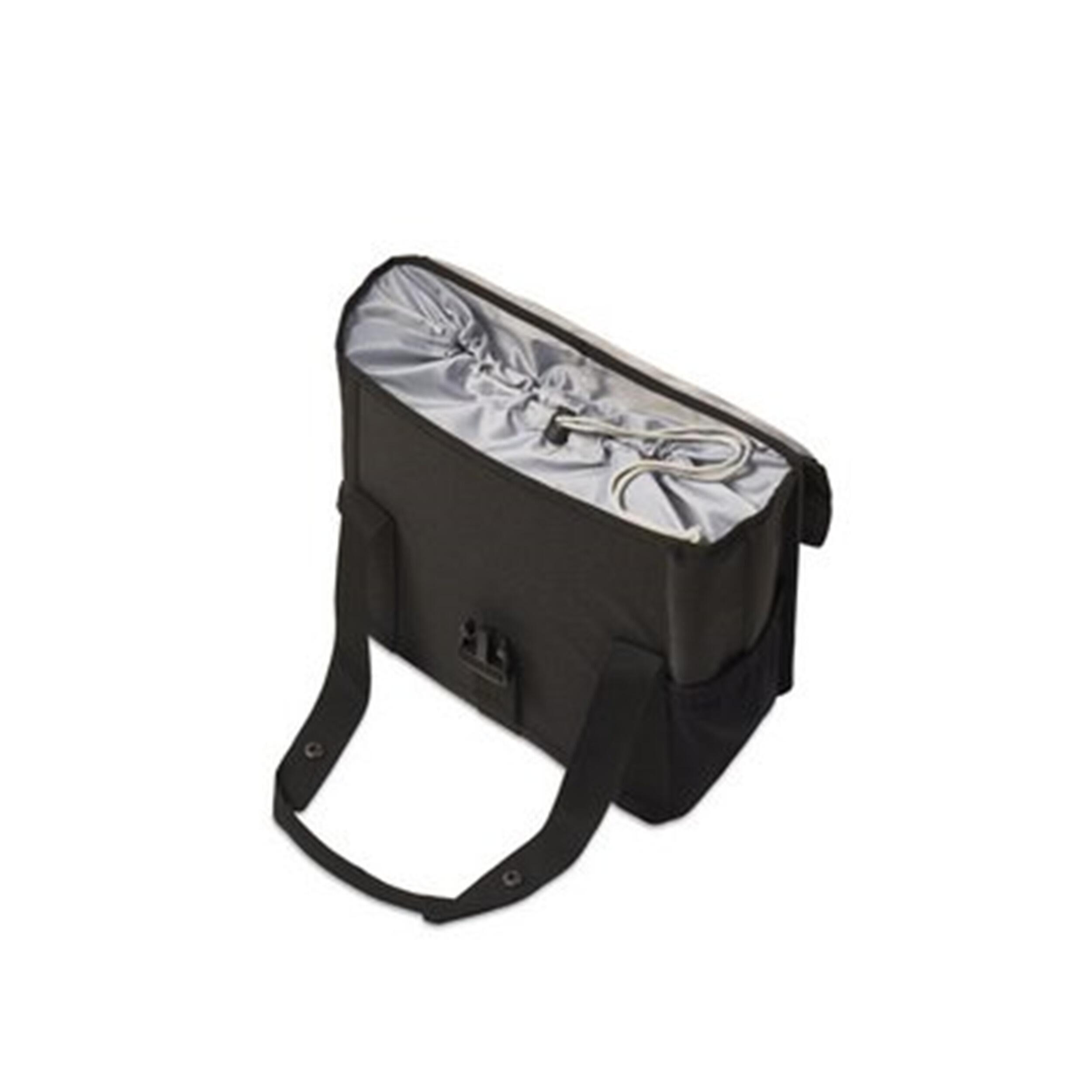Basil Einzeltasche Go Single solid black, 33x17x41cm, 16ltr 3/4