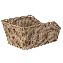 BASIL Hinterradkorb "Cento Rattan Look" seegras