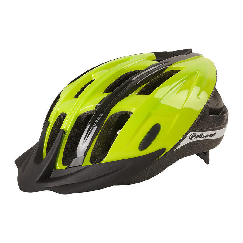 Fietshelm Ride-In L (58-62cm) - groen/zwart