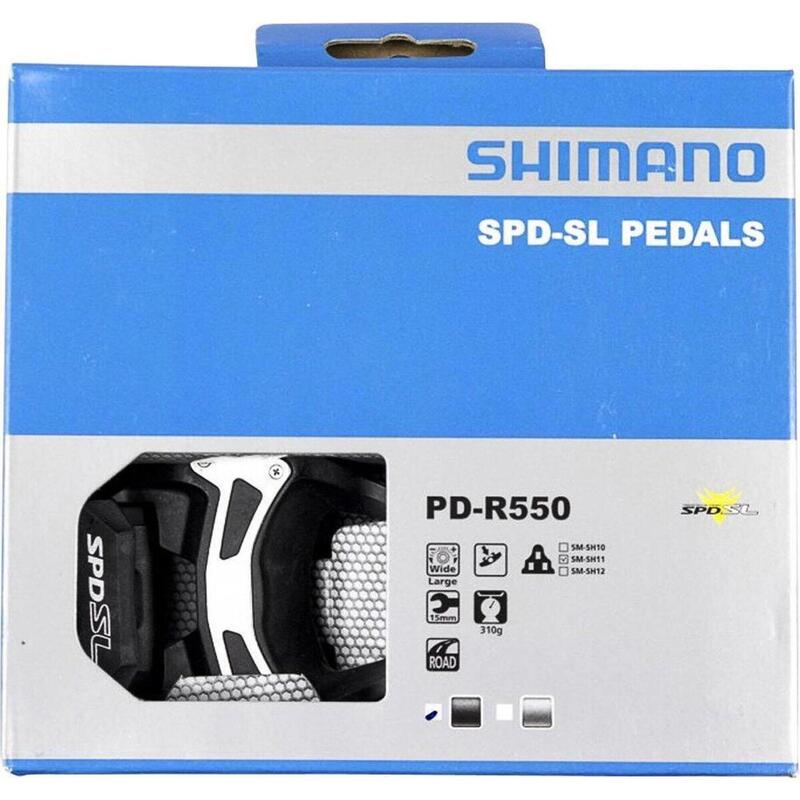 PD-R550 SPD-SL pedalen - zwart