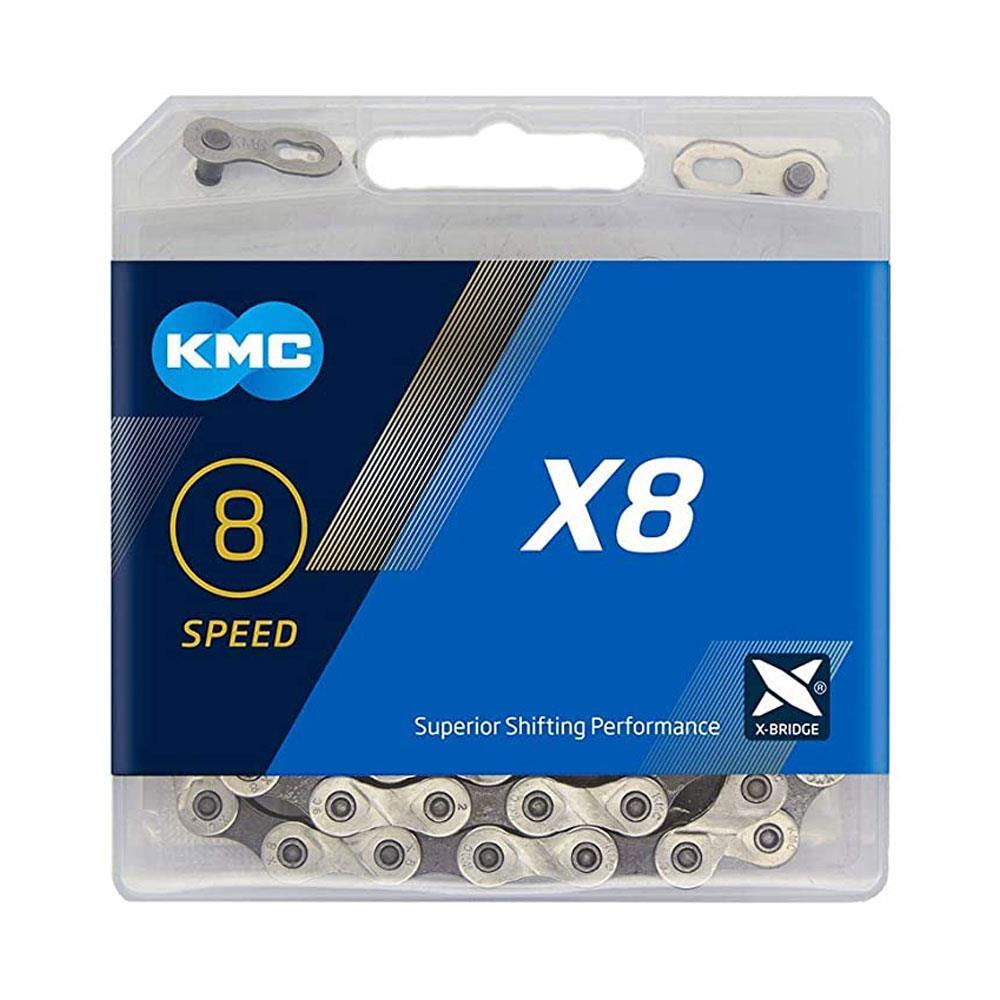 KMC X8 6/7/8 Speed 114 Links Chain 1/5