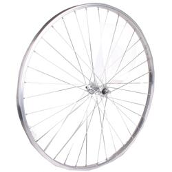 roue avant hybride de 28 pouces Velgrem en aluminium 36 g d'argent