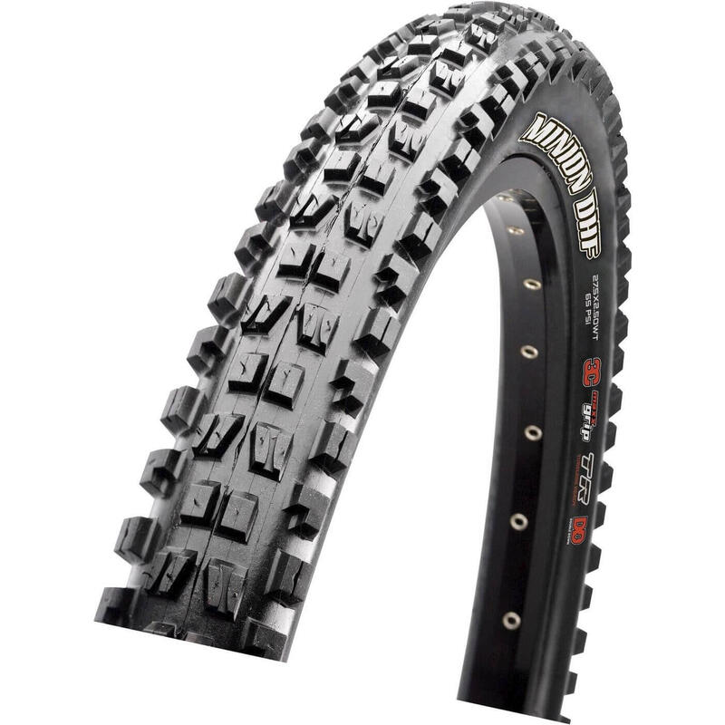 Maxxis Tyremaxxisminiondhfdh27.5x2.5wt Piezas de bicicleta unisex adulto negro black 27.5 2.50 inches cubierta tubeless ready aro plegable 275x250etrto 63584