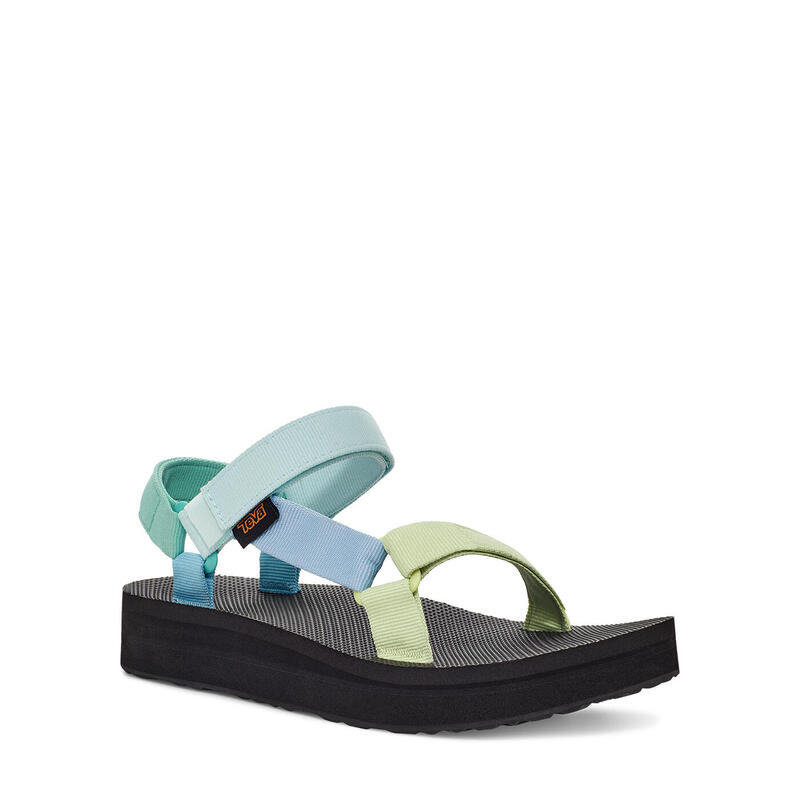 MIDFORM UNIVERSAL LIGHT GREEN MULTI WOMEN'S SANDALS