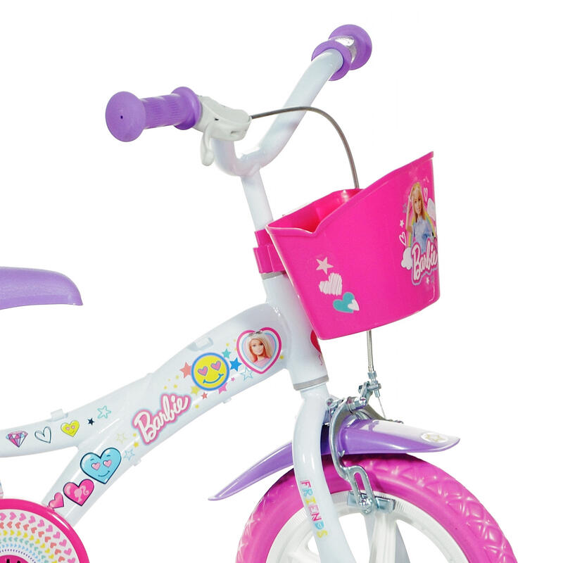 Bicicleta niña 12 pulgadas Barbie rosado 3-5 años