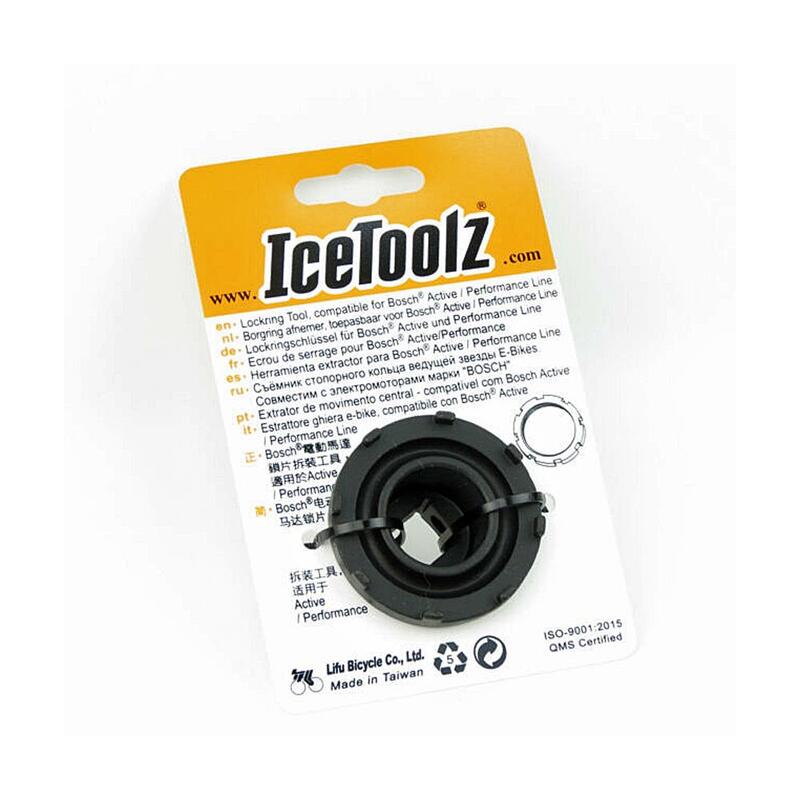 IceToolz freewheelafnemer Bosch Active/Performance zwart