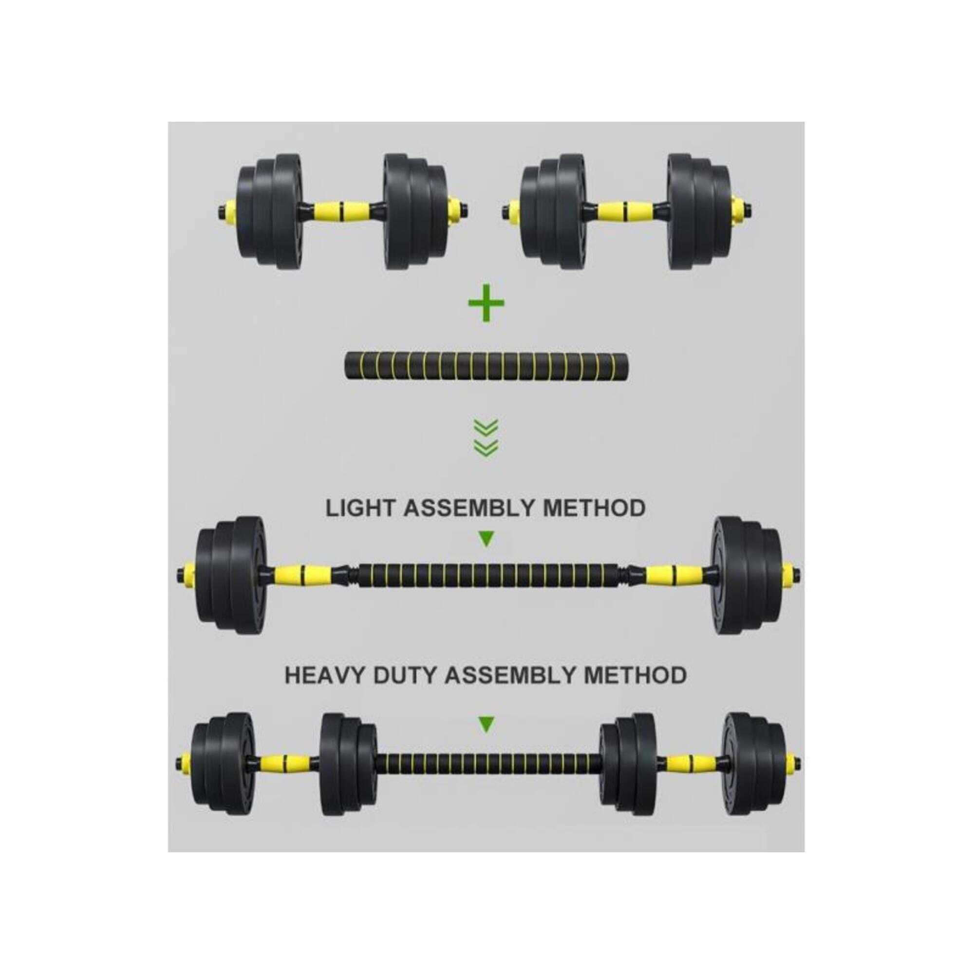 Set gantere reglabile FitTronic 40 kg FG40