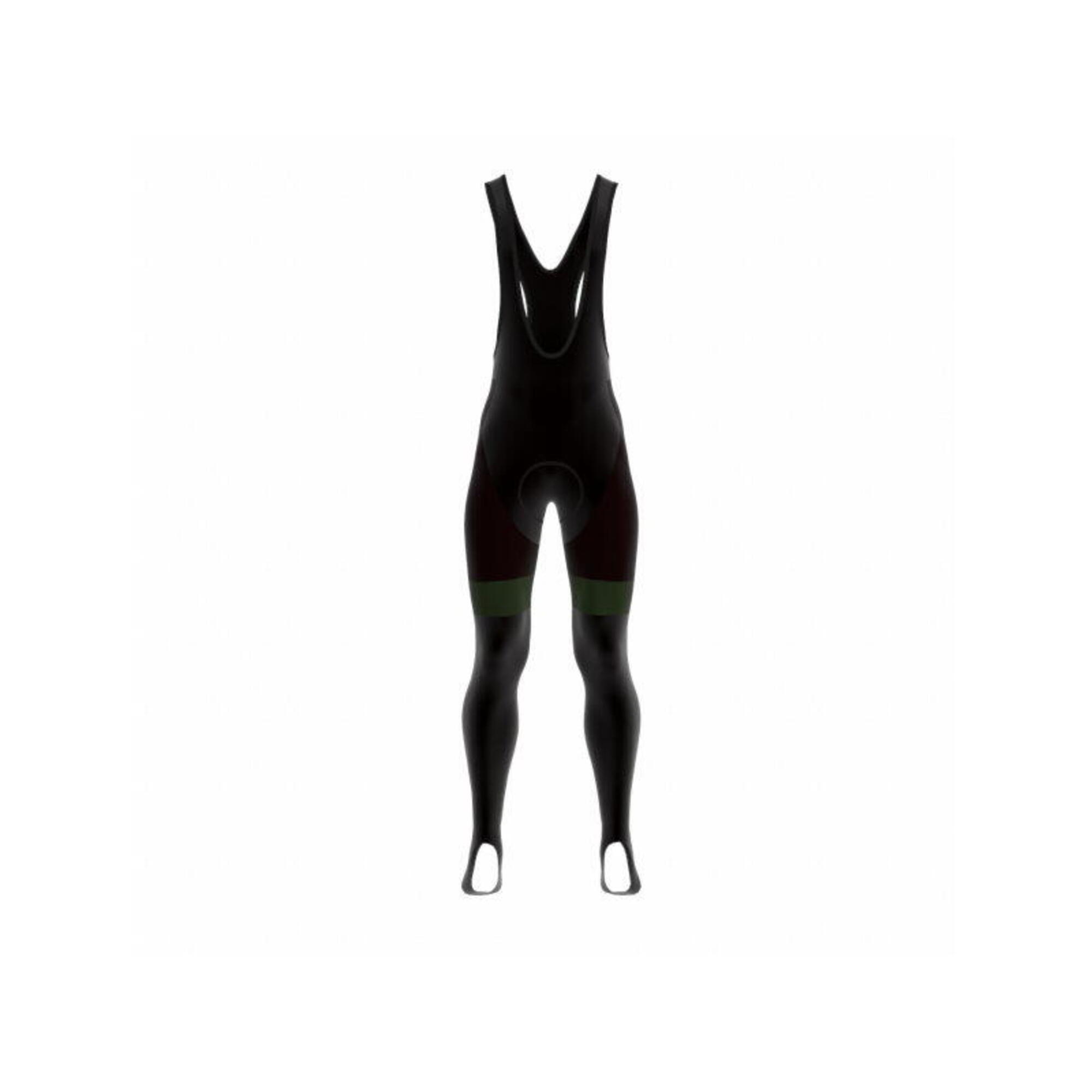 Sport2x T-PRO Premium pantalon long avec chamois Noir/Vert