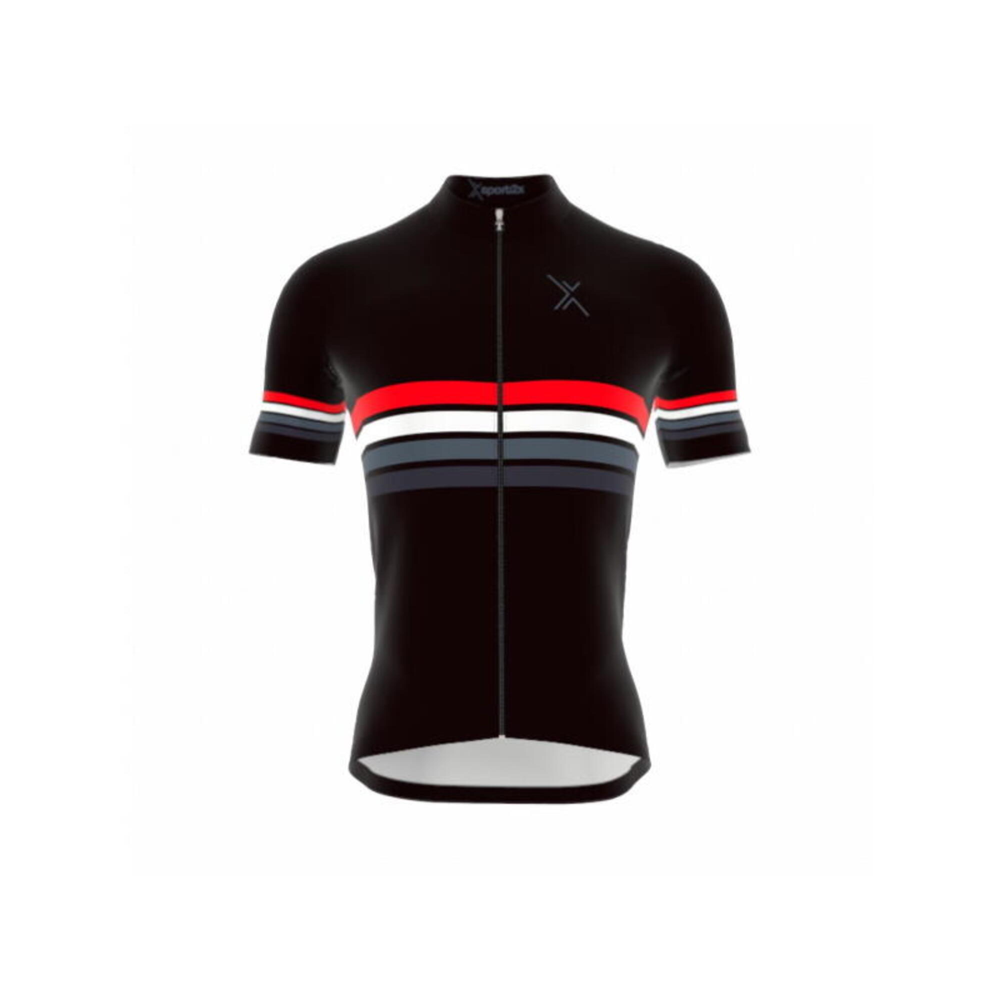 Sport2x T-PRO Premium Shirt korte mouw Zwart/Rood