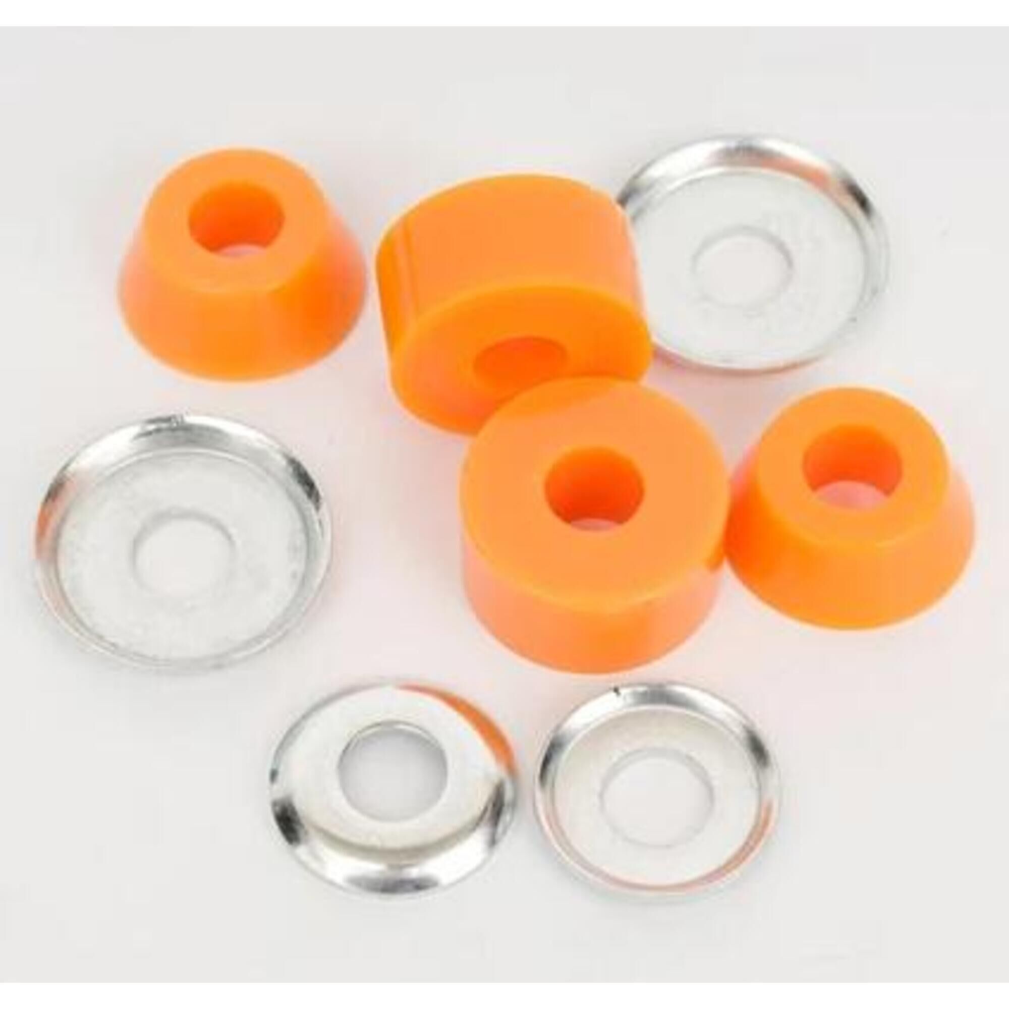 RAMPAGE Skateboard Bushings - Orange 90A (Medium/ Soft)