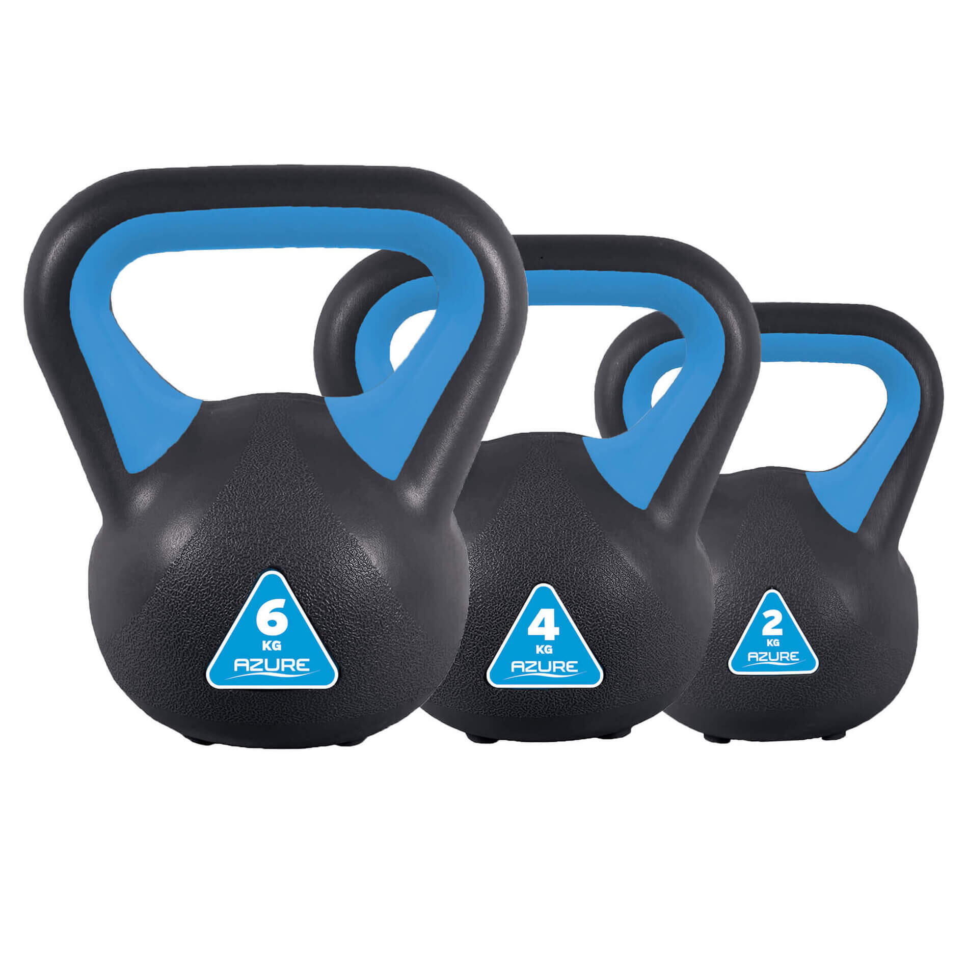 Musclesquad 3 5 and 8kg Vinyl Kettlebell Weight Set for sale online