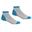 "Samaris Trail" Knöchelsocken für (2erPack) Damen Helles Stahlgrau/Blau