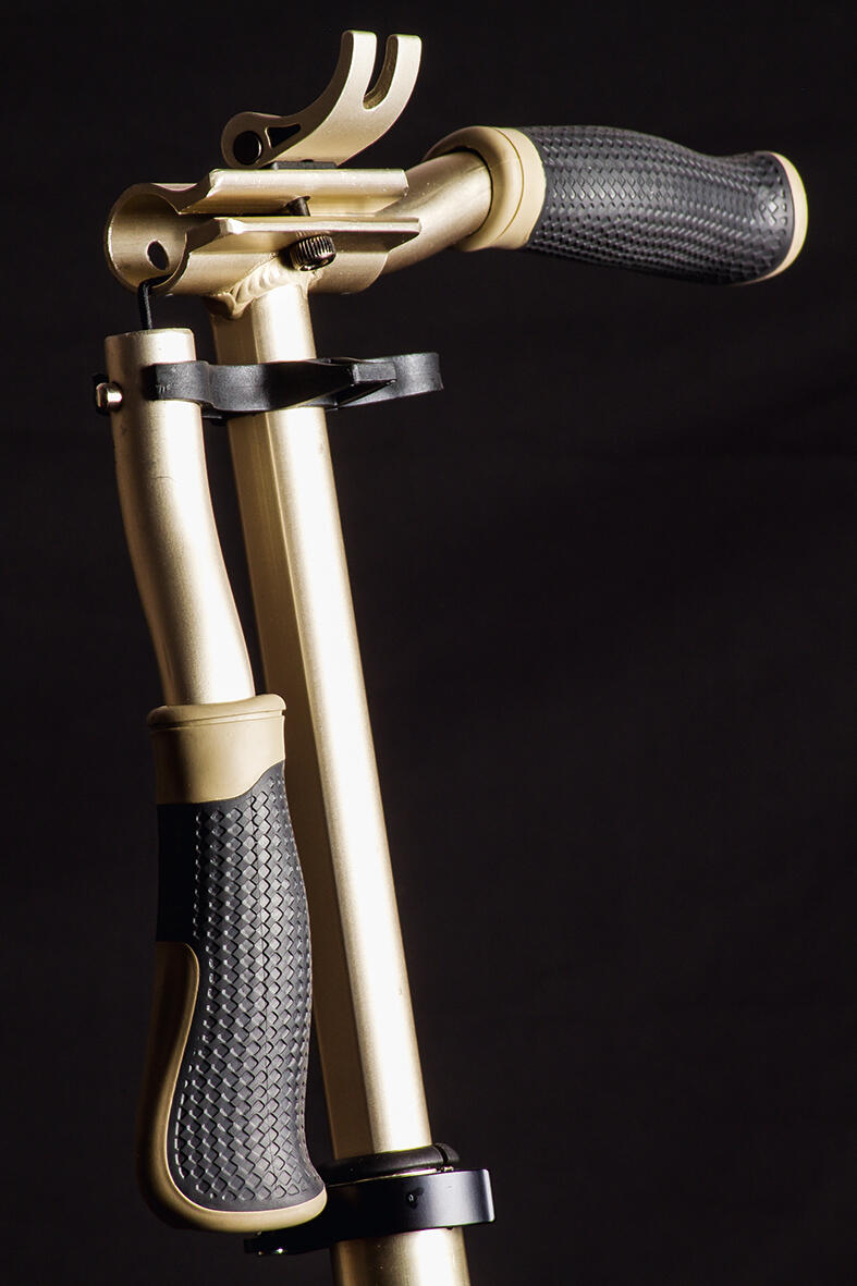 SIX DEGREES Kick Scooter AIR 205mm gold 3/6