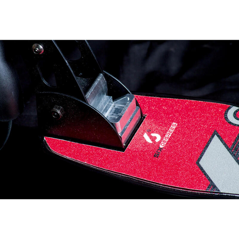 SIX DEGREES Aluminium Scooter 230/215 mm rot