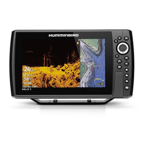 Combiné Sondeur GPS HELIX 9G4N CHIRP MEGA Down Imaging +