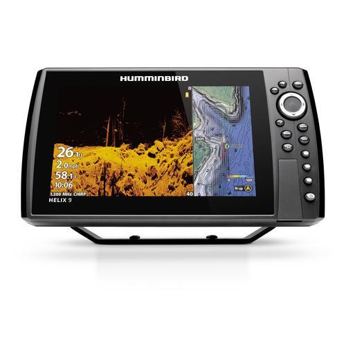 Combiné Sondeur GPS HELIX 9G4N CHIRP MEGA Down Imaging +