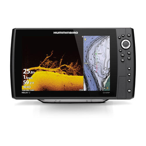 Combiné Sondeur GPS HELIX 12G4N CHIRP MEGA Down Imaging +