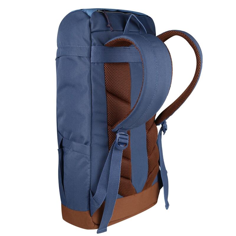 Rucksack "Stamford", 25L Damen und Herren Dunkles Jeansblau/Grünblau