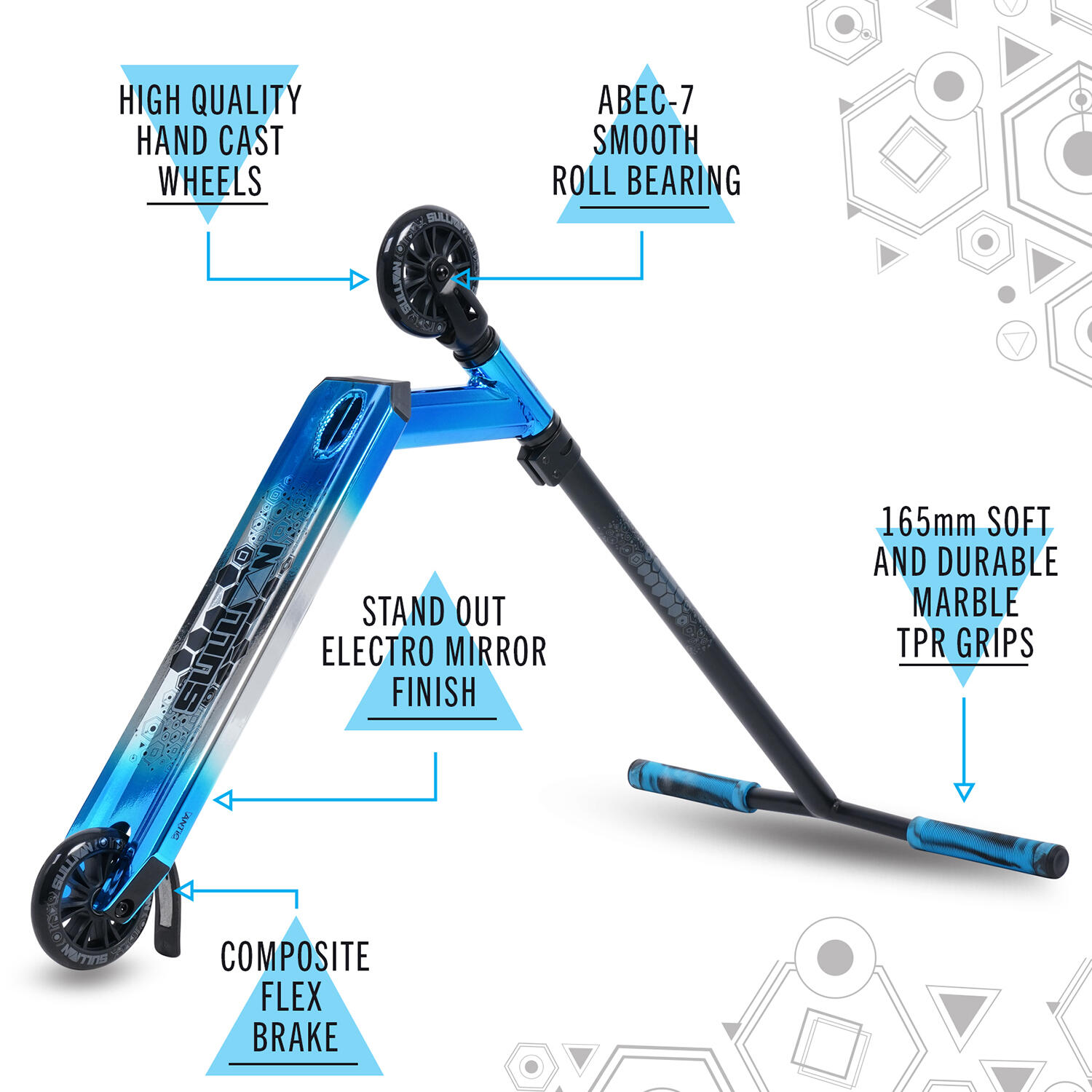 Antic Stunt Scooter, Electro Blue 3/5