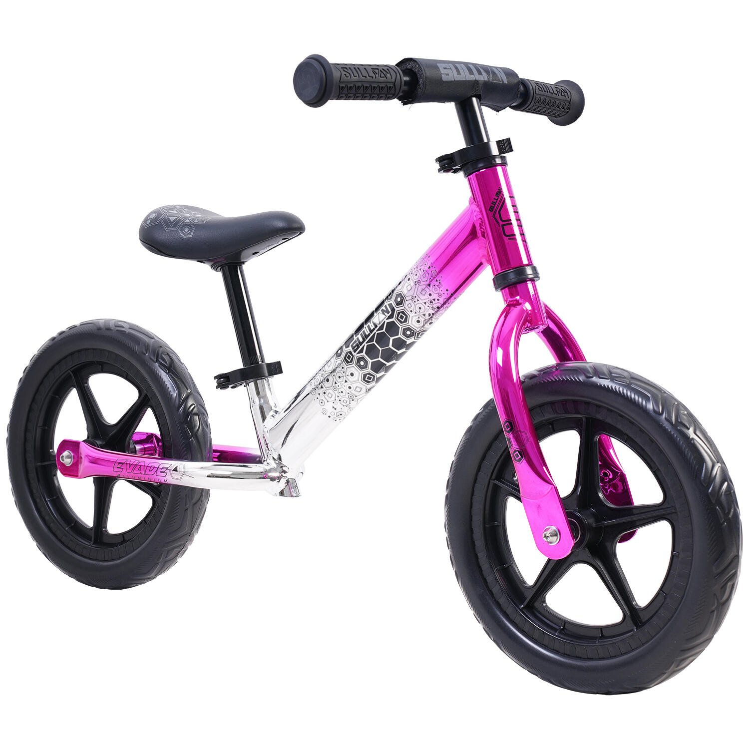 Evade 12" Wheel Balance Bike, Electro Pink 1/6