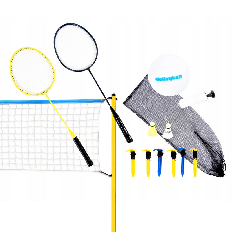 Juego de voleibol y bádminton Scatch