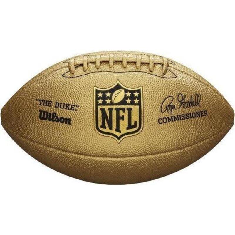 Balón fútbol de la NFL Wilson DUKE GOLD