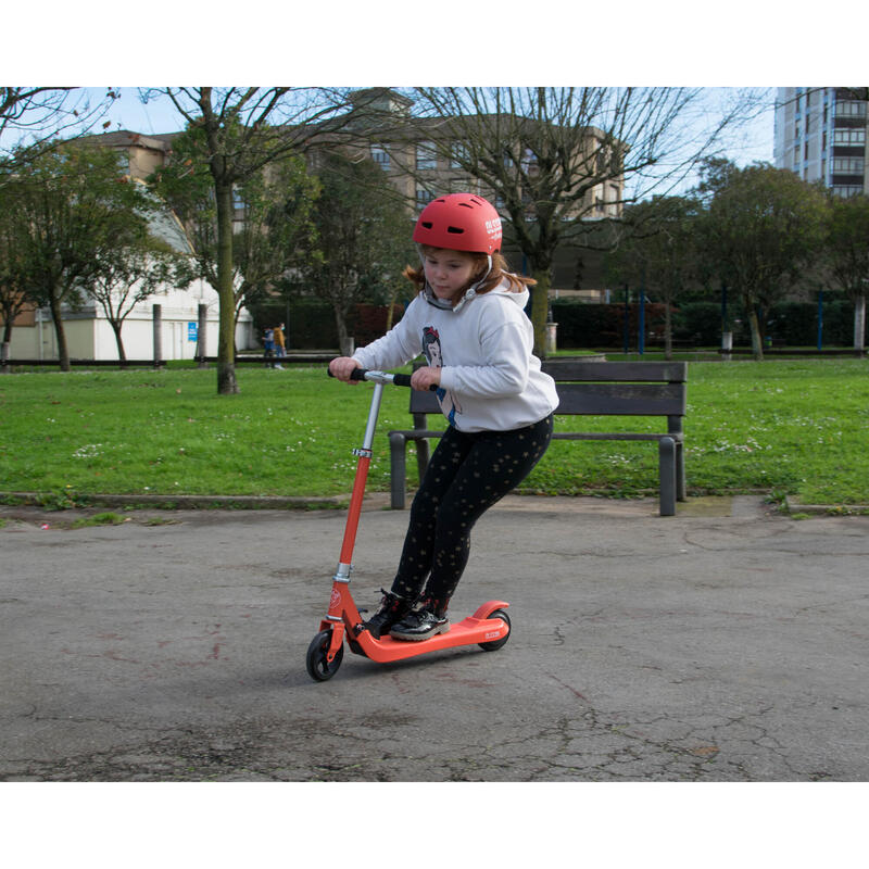 Patinete Eléctrico Niños Olsson  Fun Rojo- 5km de Autonomía y Power Pedal