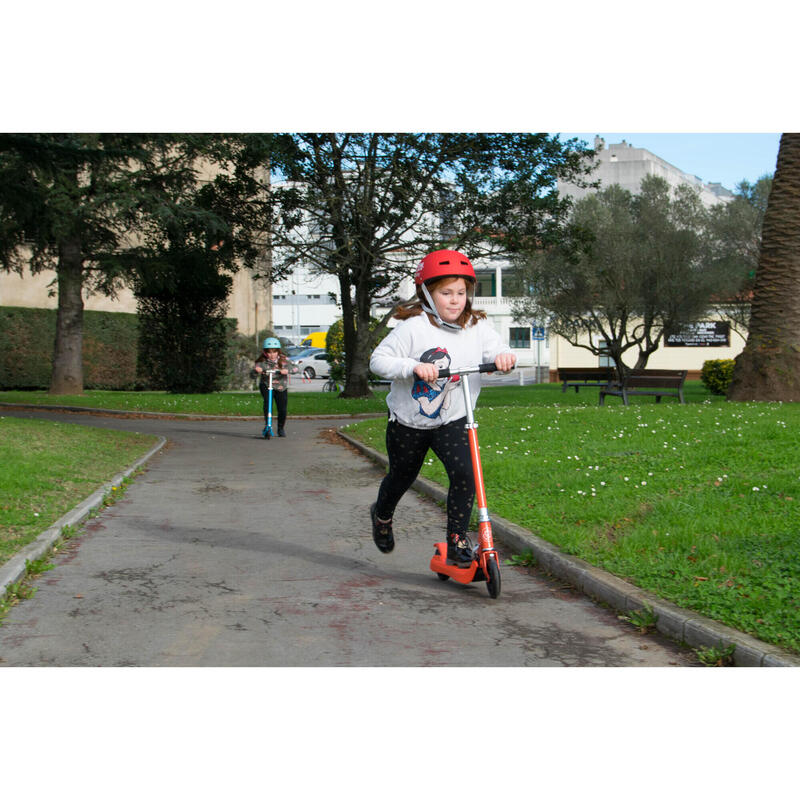 Patinete Eléctrico Niños Olsson  Fun Rojo- 5km de Autonomía y Power Pedal