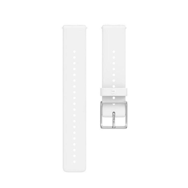 Bracelet en silicone Polar Ignite - Blanc L/M