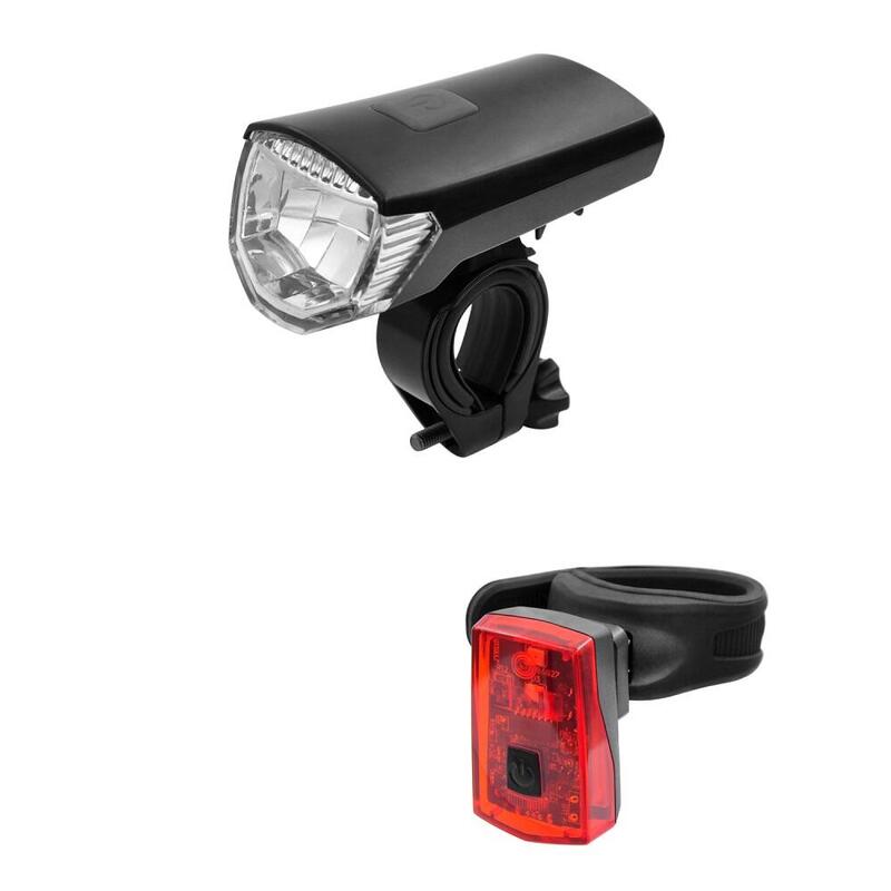 FISCHER LED Leuchtenset mit Lithium-Ionen Akku 30/15 Lux