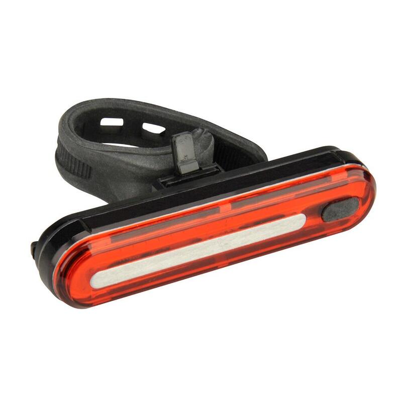 Ein leuchtendes LED-Armband für Fahrräder oder Roller mit Rückspiegel  SUPERBIKERO - DECATHLON