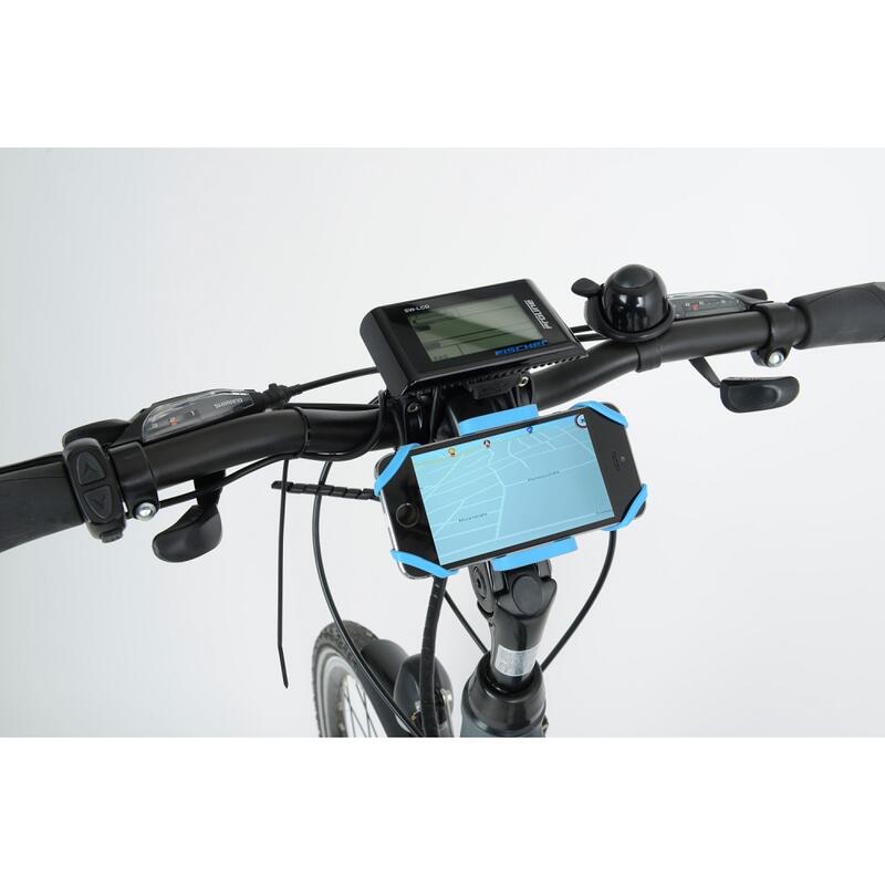 Uchwyt rowerowy na smartphone Fischer 360°