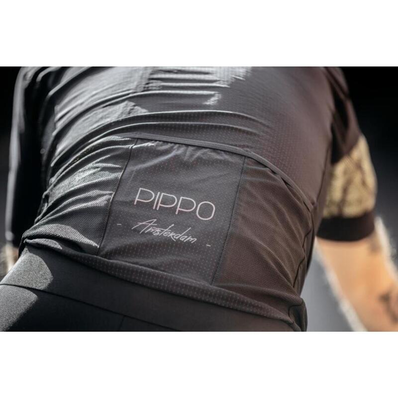 ALPE D'HUEZ RADSHIRT KURZARM SCHWARZ/GRÜN HERREN