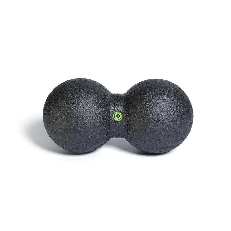 Massagebal - Duoball - 8 cm - Zwart