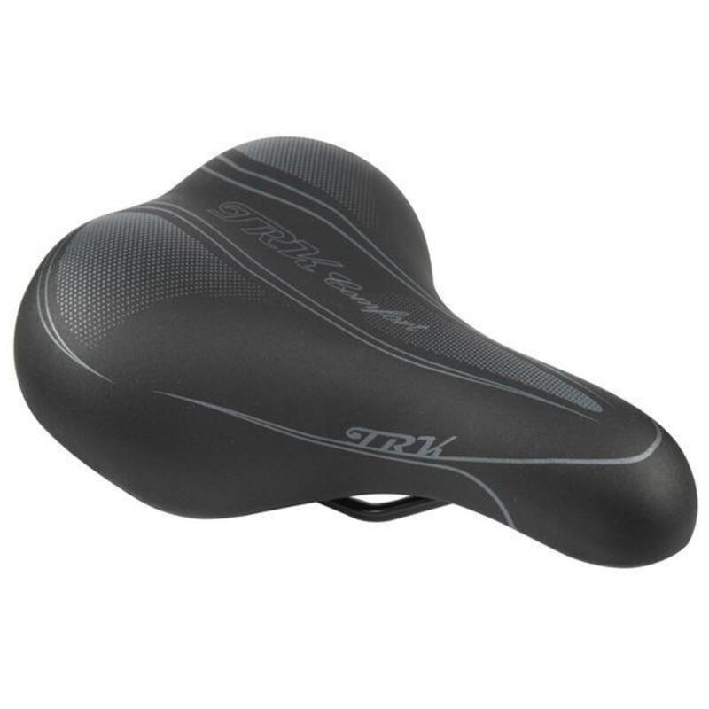 Qtcycletech Cycle tech trk comfort zadel zwart grijs blister 0300970