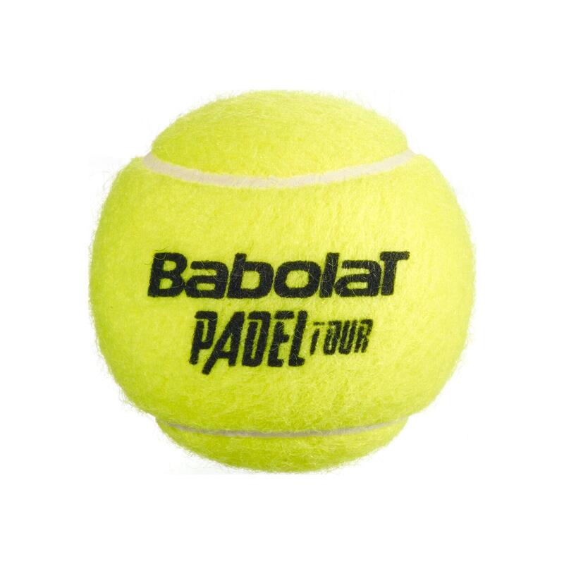 Boite de 3 balles de padel Babolat TOUR Balle de padel