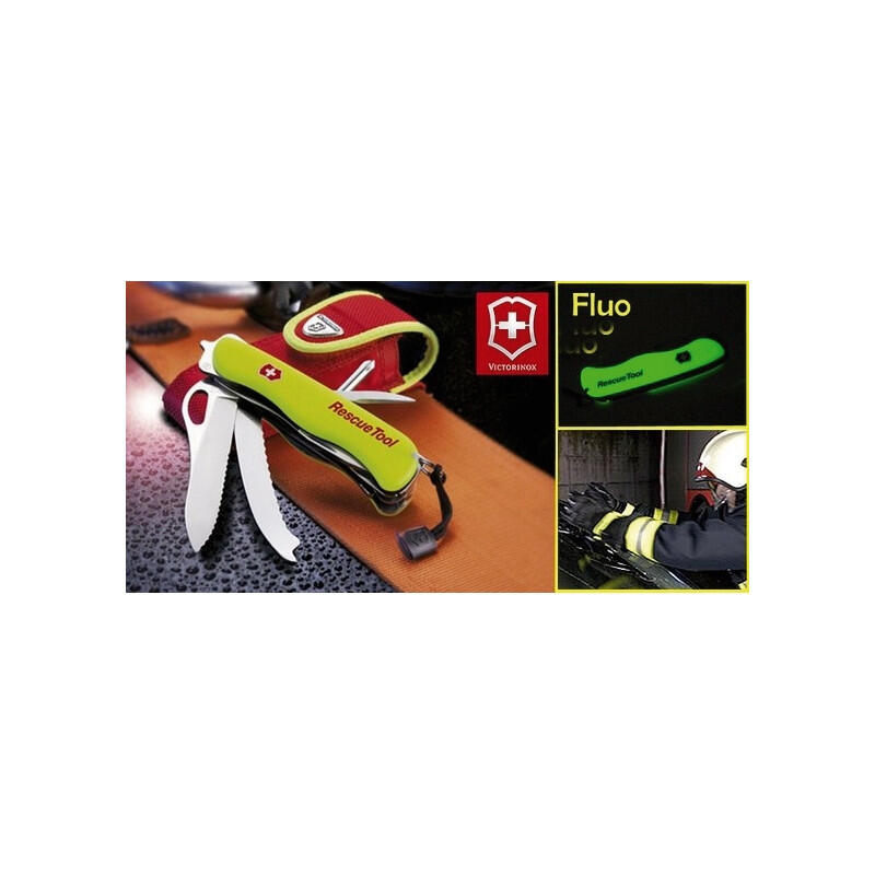 Coltello multifunzione RESCUE TOOL 9 funzioni - Victorinox