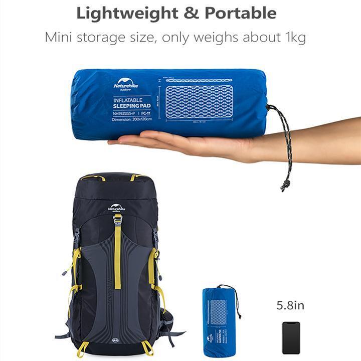 Diamond Lightweight TPU Camping Inflatable Mattress (Double)