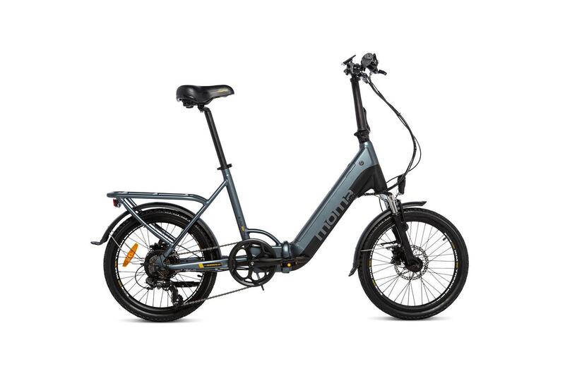 Esta bicicleta eléctrica de Decathlon es plegable y tiene el