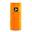 GRID massageroller oranje foam roller voor zelfmassage met harde kern en holtes