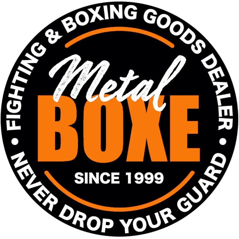 Métal boxe bokshandschoenen "never drop your guard"