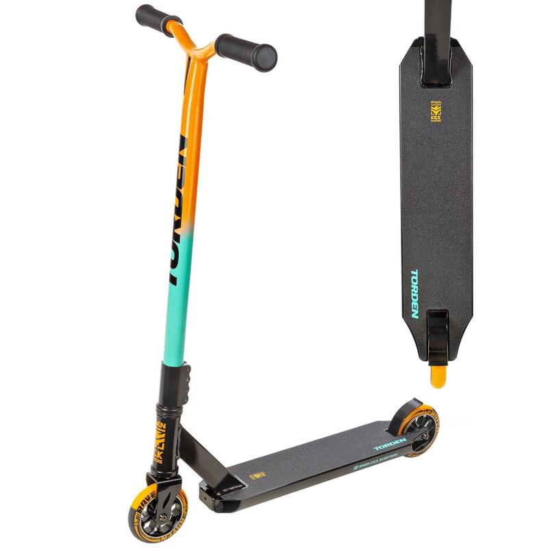 Scooter acrobático Evolution Torden 110mm Naranja/Menta