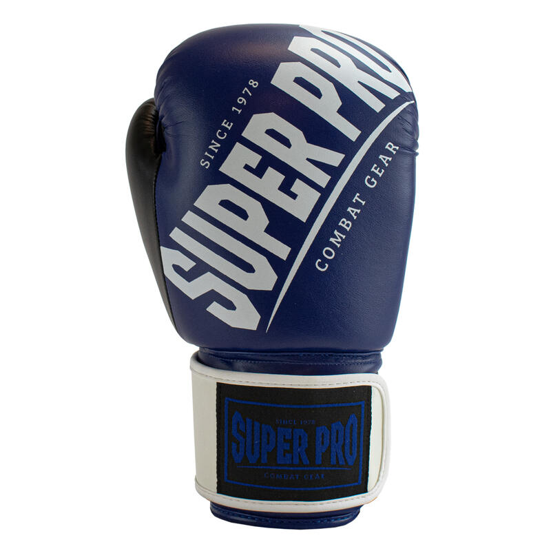 Guantes de boxeo - Rebel - Azul/Negro/Blanco