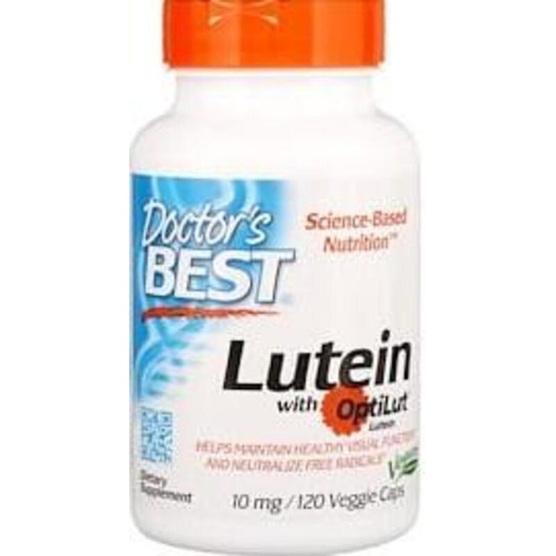 Doctor's Best Lutein with OptiLut 120 vcaps